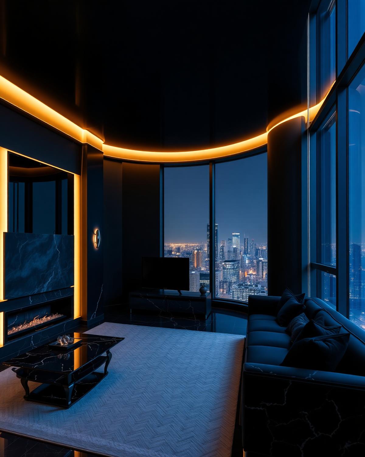 The Obsidian Penthouse